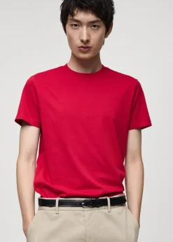 MANGO Koszulki*Koszulka z 100% bawełny slim fit