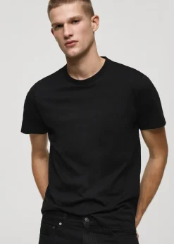 MANGO Koszulki*Koszulka z 100% bawełny slim fit