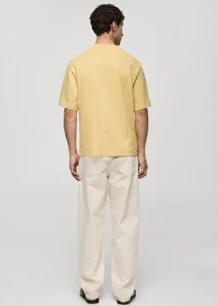 MANGO Koszulki*Koszulka z 100% bawełny z kieszenią