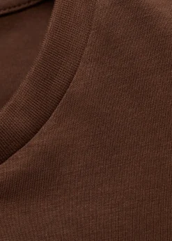 MANGO Koszulki*Koszulka z 100% bawełny z nadrukiem na piersi