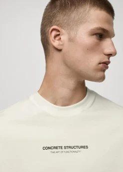 MANGO Koszulki*Koszulka z 100% bawełny z nadrukiem