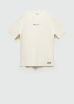 MANGO Koszulki*Koszulka z 100% bawełny z nadrukiem