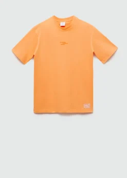 MANGO Koszulki*Koszulka z 100% bawełny z nadrukiem