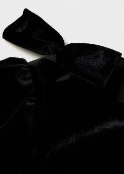 Dzieci MANGO Koszulki I Topy*Koszulka z aksamitu z kokardką