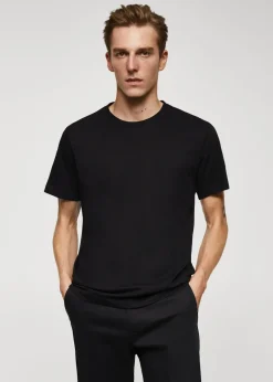 MANGO Koszulki*Koszulka z bawełny