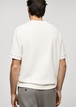 MANGO Koszulki*Koszulka z bawełny regular fit