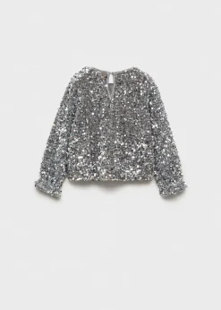 Dzieci MANGO Koszulki*Koszulka z cekinami