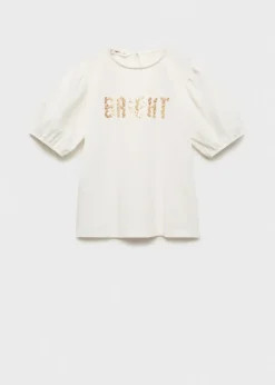 Dzieci MANGO Koszulki I Topy*Koszulka z cekinami