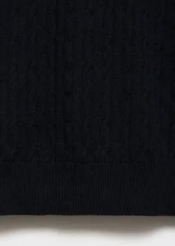 MANGO Koszulki*Koszulka z cienkiej dzianiny z plecionym motywem