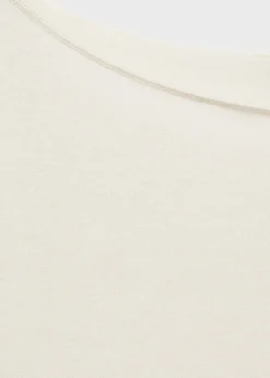 MANGO Koszulki*Koszulka z dekoltem w łódkę i długim rękawem