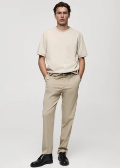 MANGO Koszulki*Koszulka z dresowej tkaniny regular fit