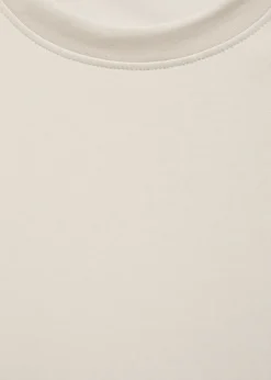 MANGO Koszulki*Koszulka z dresowej tkaniny regular fit