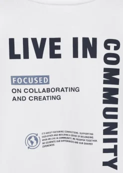 Dzieci MANGO Koszulki*Koszulka z długiem rękawem i nadrukiem