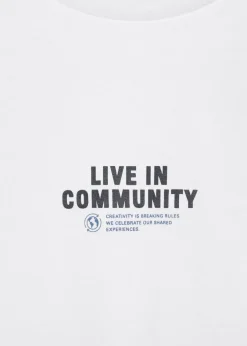 Dzieci MANGO Koszulki*Koszulka z długiem rękawem i nadrukiem