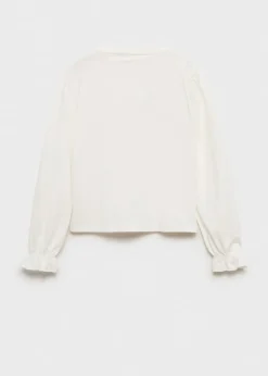 Dzieci MANGO Koszulki I Topy*Koszulka z długiem rękawem i nadrukiem