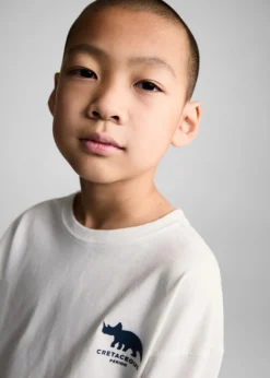 Dzieci MANGO Koszulki*Koszulka z długiem rękawem i nadrukiem