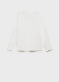 Dzieci MANGO Koszulki*Koszulka z długiem rękawem i nadrukiem