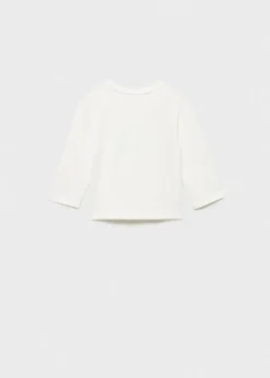 Dzieci MANGO Koszulki*Koszulka z długiem rękawem i nadrukiem