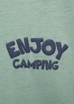 Dzieci MANGO Koszulki*Koszulka z długiem rękawem i nadrukiem