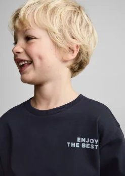 Dzieci MANGO Koszulki*Koszulka z długiem rękawem i nadrukiem