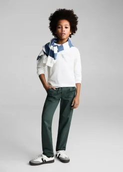 Dzieci MANGO Koszulki*Koszulka z długiem rękawem i nadrukiem