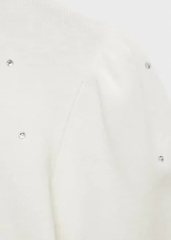 Dzieci MANGO Koszulki I Topy*Koszulka z długim rękawem i strasem