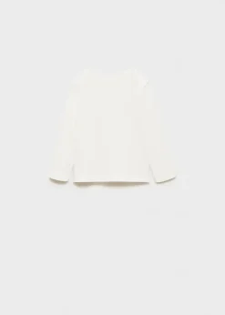 Dzieci MANGO T-shirty I Body*Koszulka z długim rękawem i kieszenią