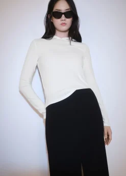 MANGO Koszulki*Koszulka z długim rękawem i kapturem