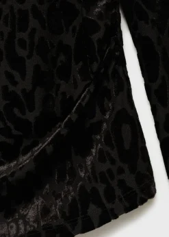 MANGO Koszulki*Koszulka z długim rękawem w lamparcie cętki