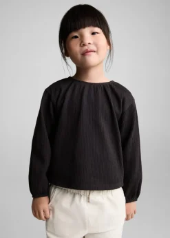 Dzieci MANGO Koszulki*Koszulka z długimi bufiastymi rękawami