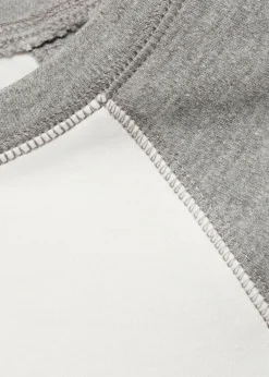 MANGO Koszulki*Koszulka z długimi kontrastowymi rękawami