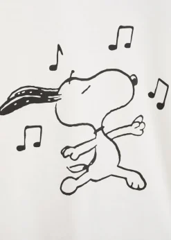 Dzieci MANGO Koszulki I Topy*Koszulka z długimi rękawami i nadrukiem Snoopiego