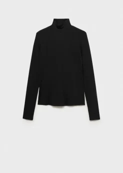 MANGO Koszulki*Koszulka z długimi rękawami i golfem