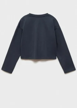 Dzieci MANGO Koszulki I Topy*Koszulka z długimi rękawami i nadrukiem Snoopiego