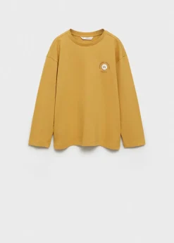 Dzieci MANGO Koszulki*Koszulka z długimi rękawami i aplikacjami