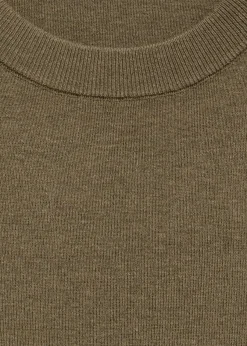 MANGO Koszulki*Koszulka z dzianiny bawełnianej