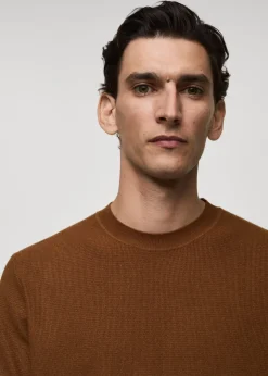 MANGO Kardigany I Swetry|Koszulki*Koszulka z dzianiny z fakturą