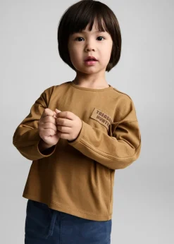 Dzieci MANGO Koszulki*Koszulka z flagową łatą