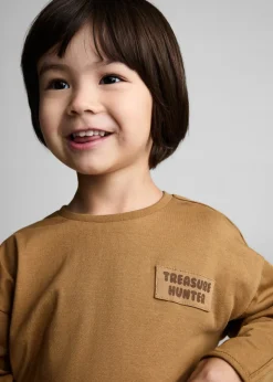 Dzieci MANGO Koszulki*Koszulka z flagową łatą