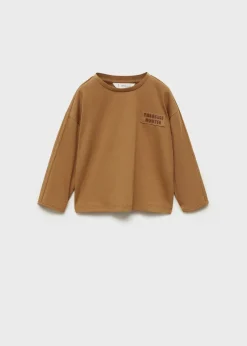 Dzieci MANGO Koszulki*Koszulka z flagową łatą