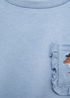 Dzieci MANGO Koszulki*Koszulka z kieszenią