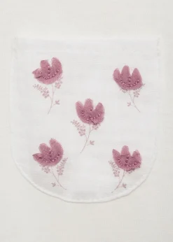 Dzieci MANGO Koszulki*Koszulka z kieszenią w kwiaty