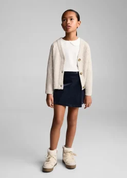 Dzieci MANGO Koszulki I Topy*Koszulka z kołnierzykiem babydoll