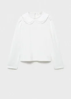 Dzieci MANGO Koszulki I Topy*Koszulka z kołnierzykiem babydoll