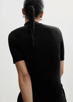 MANGO Koszulki*Koszulka z krótkim rękawem z dzianiny