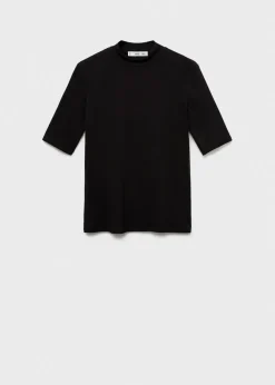 MANGO Koszulki*Koszulka z krótkim rękawem z dzianiny