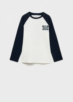 Dzieci MANGO Koszulki*Koszulka z mieszanki bawełny