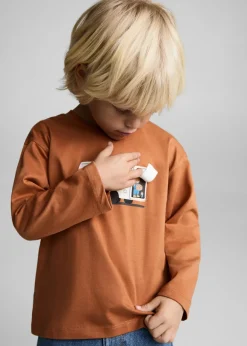 Dzieci MANGO Koszulki*Koszulka z nadrukiem