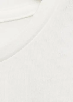 Dzieci MANGO Koszulki*Koszulka z napisem i falbankami