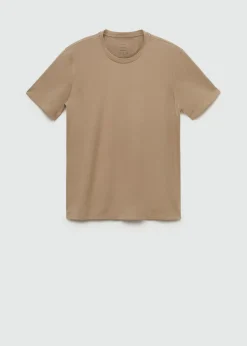 MANGO Koszulki*Koszulka z niegniotącej się tkaniny comfort strech